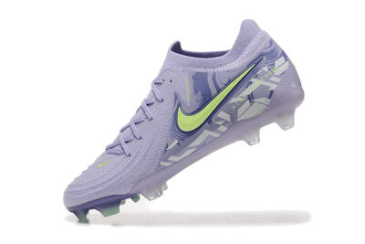 Men's Nike Phantom Luna Elite FG Football Boots - Purple/Yellow/White