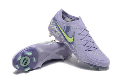 Men's Nike Phantom Luna Elite FG Football Boots - Purple/Yellow/White