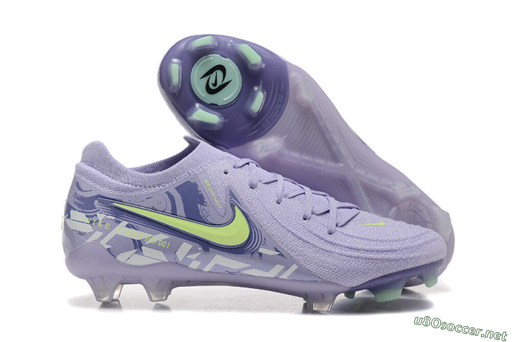 Men's Nike Phantom Luna Elite FG Football Boots - Purple/Yellow/White 2