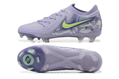 Men's Nike Phantom Luna Elite FG Football Boots - Purple/Yellow/White