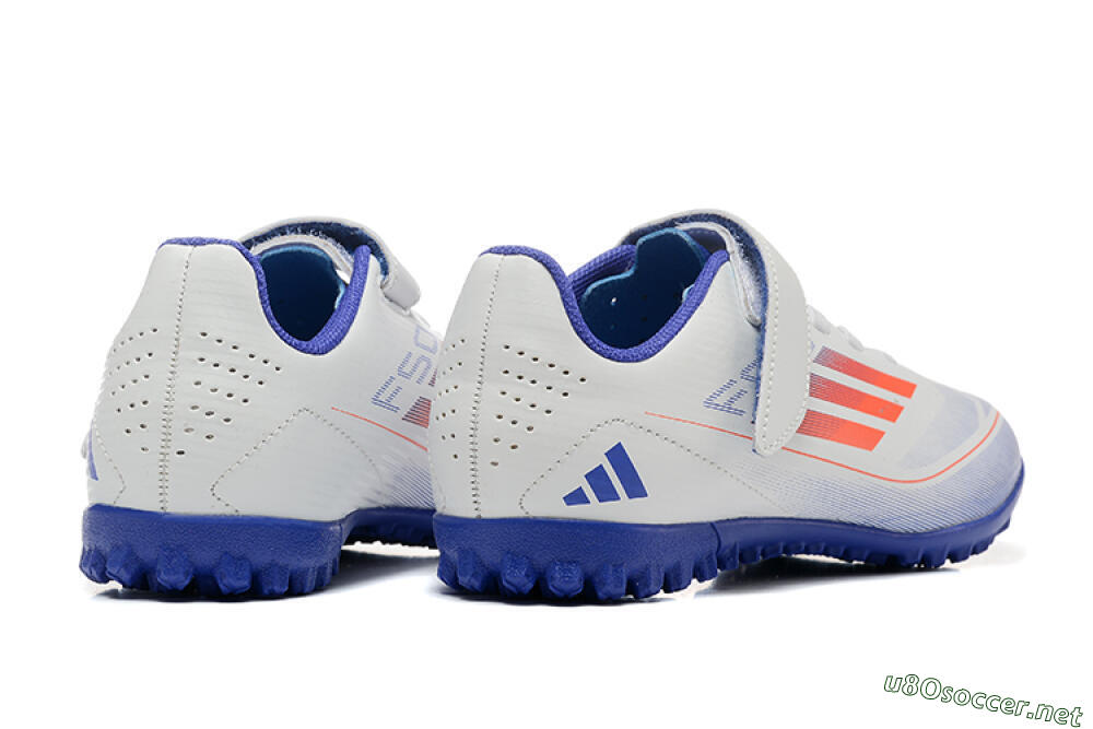 Kids Kids Adidas Predator Elite TF Football Shoes - White/Blue/Red 9