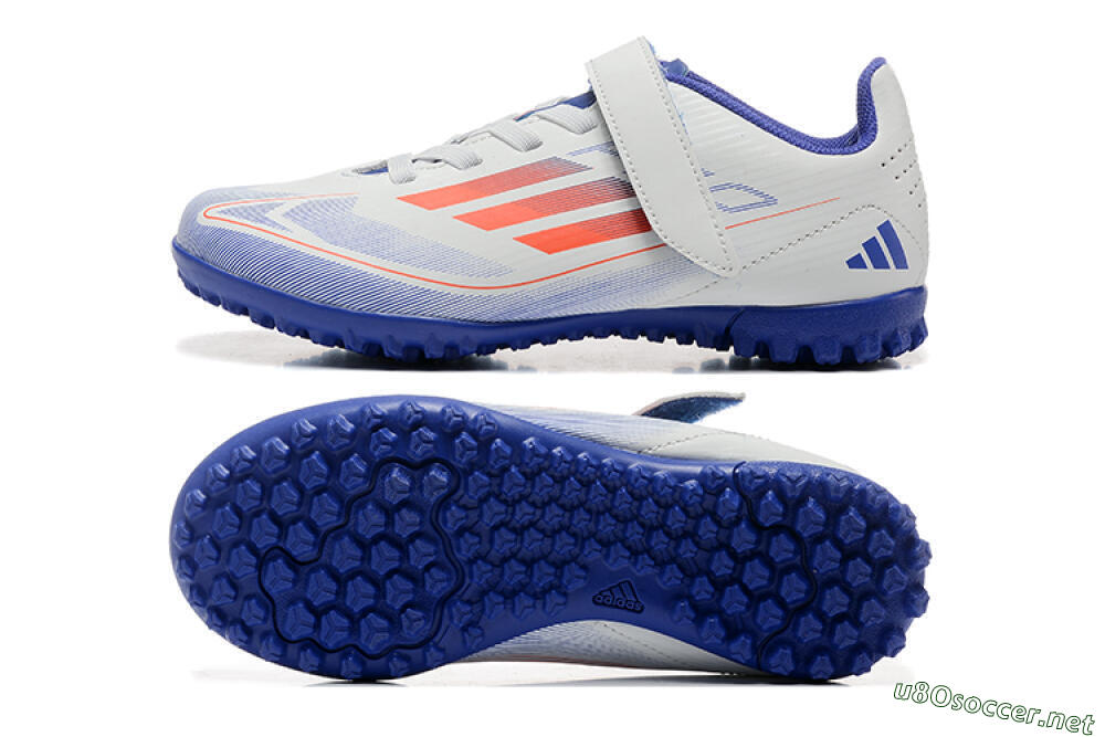 Kids Kids Adidas Predator Elite TF Football Shoes - White/Blue/Red 1