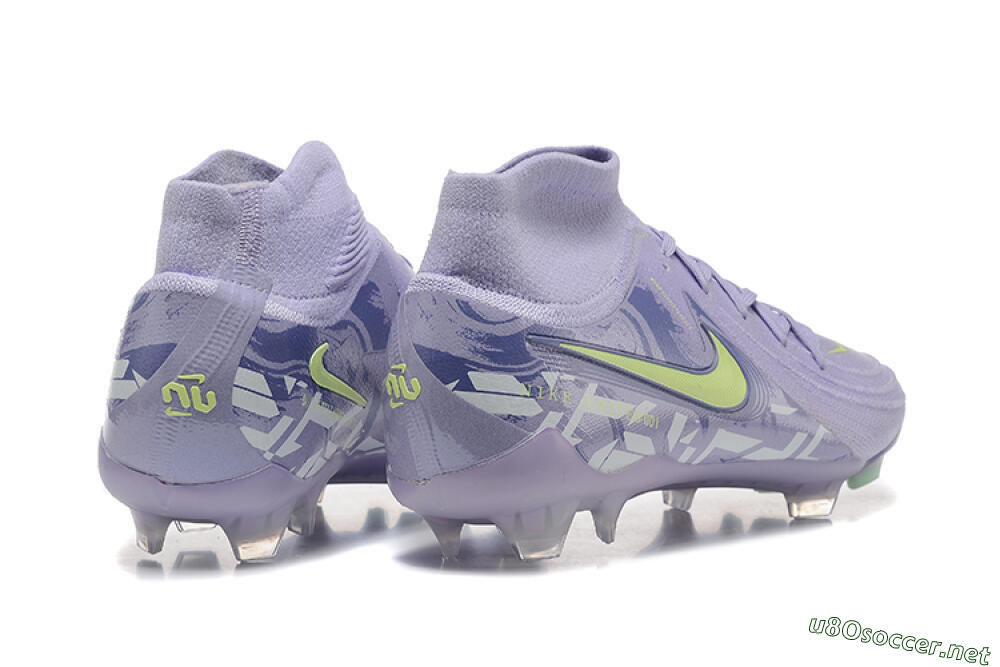 Men's Nike Phantom Luna Elite FG Football Boots - Purple/Yellow/White 9
