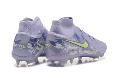 Men's Nike Phantom Luna Elite FG Football Boots - Purple/Yellow/White