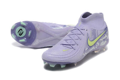 Men's Nike Phantom Luna Elite FG Football Boots - Purple/Yellow/White