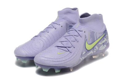 Men's Nike Phantom Luna Elite FG Football Boots - Purple/Yellow/White