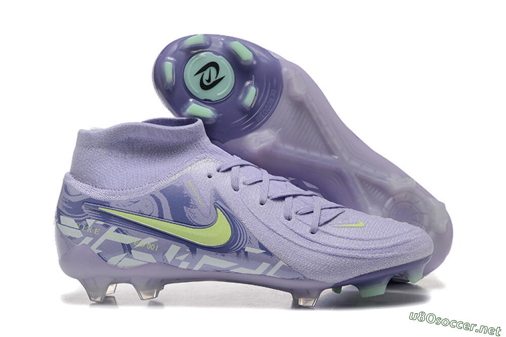 Men's Nike Phantom Luna Elite FG Football Boots - Purple/Yellow/White 2