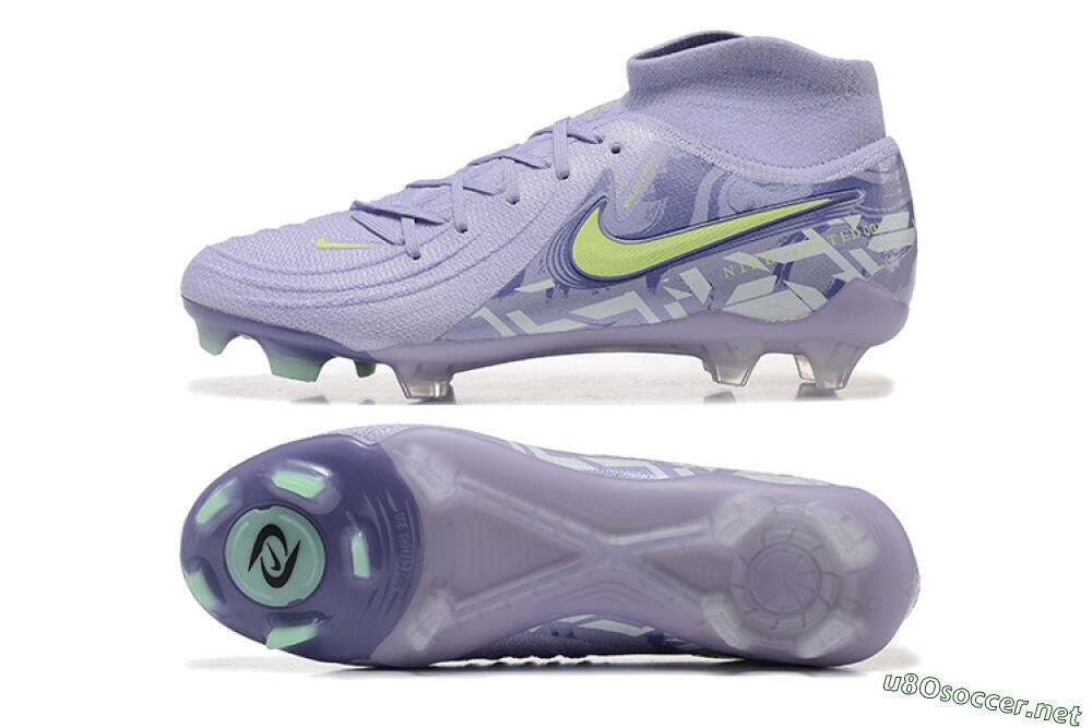 Men's Nike Phantom Luna Elite FG Football Boots - Purple/Yellow/White 1