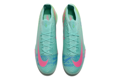 Unisex Nike Air Zoom Mercurial Vapor 16 Elite TF Football Shoes - Jade/Pink/Blue