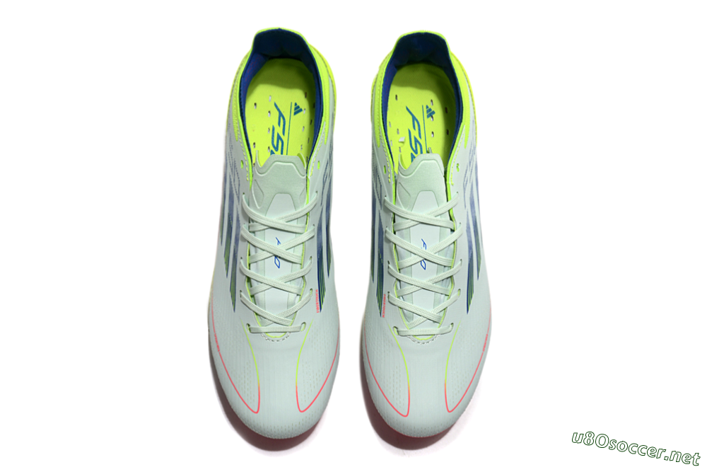 Unisex Adidas F50 Elite MG Football Boots - Jade/Blue/Yellow 4