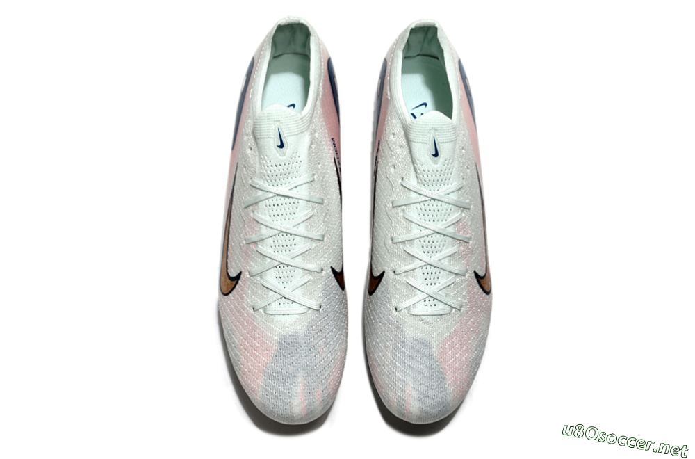 Men's Nike Air Zoom Mercurial Vapor 16 Elite SG Football Boots - Jade/Pink/Blue 4