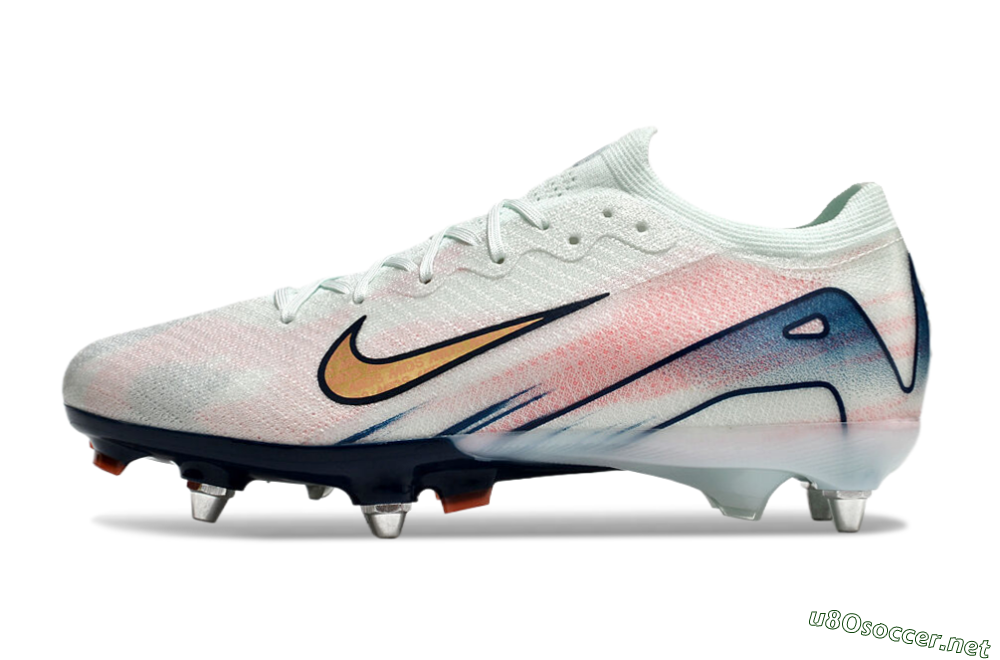 Men's Nike Air Zoom Mercurial Vapor 16 Elite SG Football Boots - Jade/Pink/Blue 0