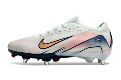 Men's Nike Air Zoom Mercurial Vapor 16 Elite SG Football Boots - Jade/Pink/Blue