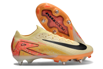 Men's Nike Air Zoom Mercurial Vapor 16 Elite SG Football Boots - Yellow/Black/Red