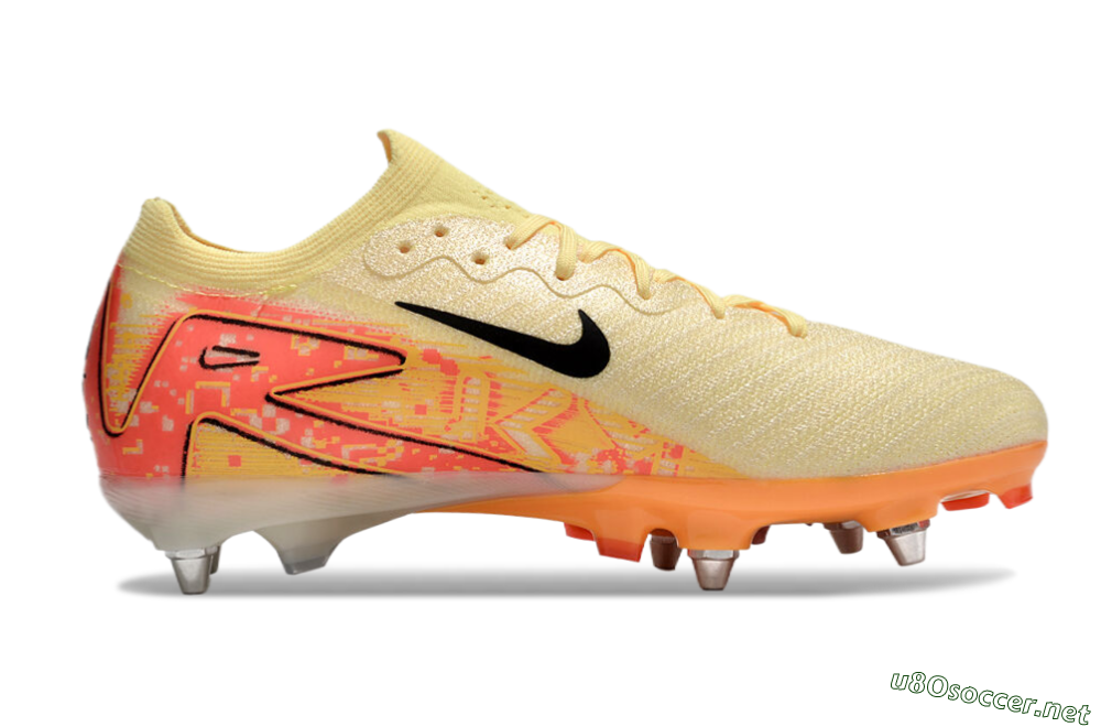 Men's Nike Air Zoom Mercurial Vapor 16 Elite SG Football Boots - Yellow/Black/Red 7