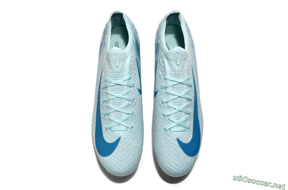 Men's Nike Air Zoom Mercurial Vapor 16 Elite SG Football Boots - Jade/Blue/White 4