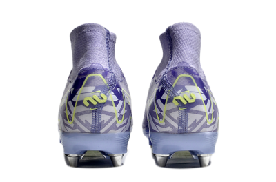 Men's Nike Air Zoom Mercurial Superfly 10 Elite SG Football Boots - Purple/Yellow/White