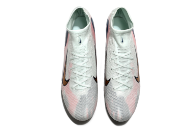 Men's Nike Air Zoom Mercurial Superfly 10 Elite SG Football Boots - Jade/Pink/Gold/Blue