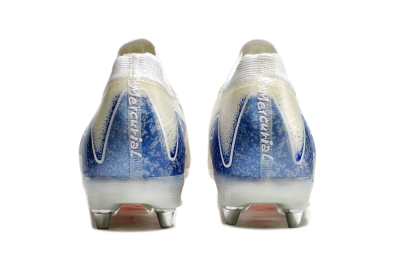 Men's Nike Air Zoom Mercurial Vapor 16 Elite SG Football Boots - Beige/Blue/White