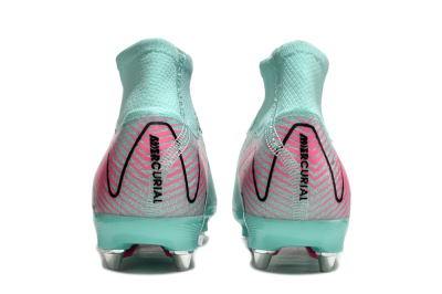 Men's Nike Air Zoom Mercurial Superfly 10 Elite SG Football Boots - Jade/Black/Pink