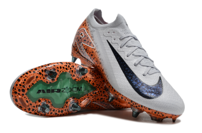 Men's Nike Air Zoom Mercurial Vapor 16 Elite SG Football Boots - Grey/Black/Leopard