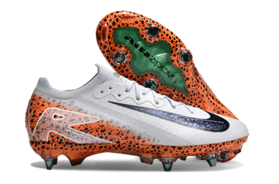 Men's Nike Air Zoom Mercurial Vapor 16 Elite SG Football Boots - Grey/Black/Leopard