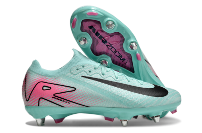 Men's Nike Air Zoom Mercurial Vapor 16 Elite SG Football Boots - Jade/Black/Pink