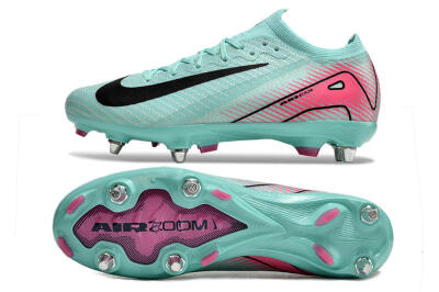 Men's Nike Air Zoom Mercurial Vapor 16 Elite SG Football Boots - Jade/Black/Pink