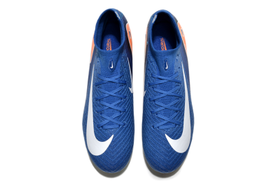 Unisex Nike Air Zoom Mercurial Superfly 10 Elite FG Football Boots - Blue/White/Orange