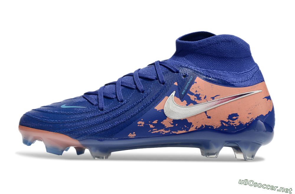 Men's Nike Phantom Luna Elite NU FG Football Boots - Blue/White/Red 0