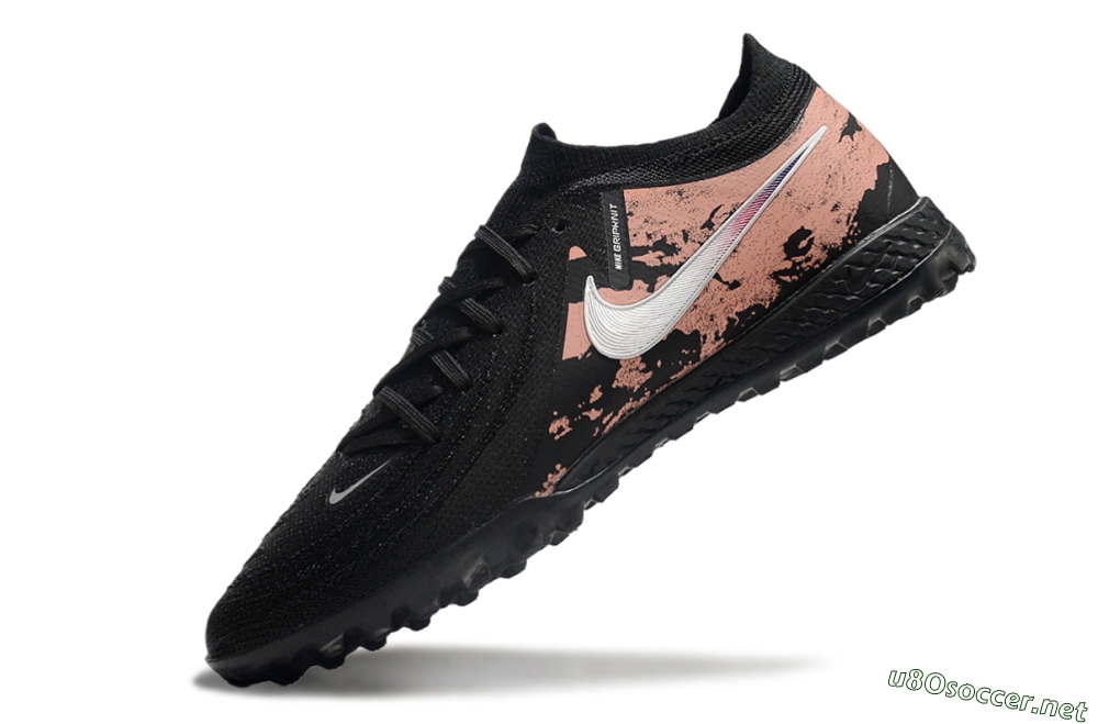 Men's Nike Phantom GX 2 Elite TF Football Shoes - Black/White/Red 5