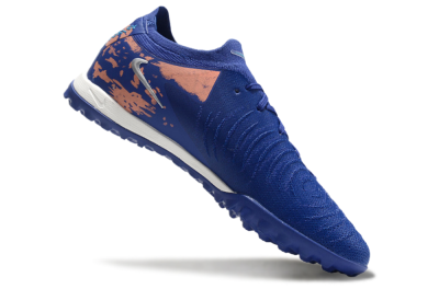 Men's Nike Phantom GX 2 Elite TF Football Shoes - Blue/White/Red