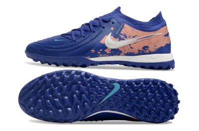Men's Nike Phantom GX 2 Elite TF Football Shoes - Blue/White/Red