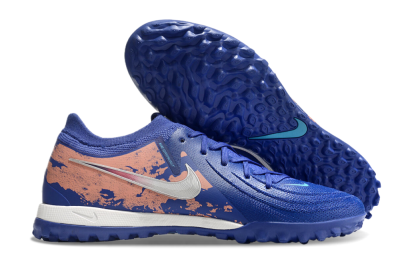 Men's Nike Phantom GX 2 Elite TF Football Shoes - Blue/White/Red