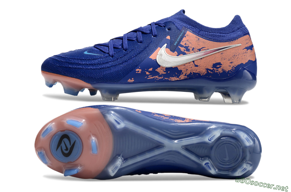 Men's Nike Phantom Luna Elite FG Football Boots - Blue/White/Red 1