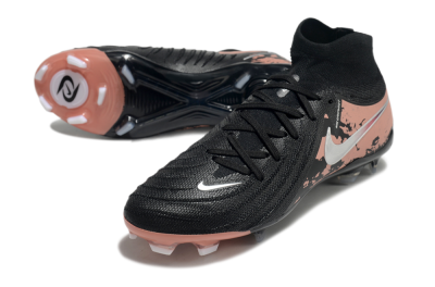 Men's Nike Phantom Luna Elite NU FG Football Boots - Black/White/Red