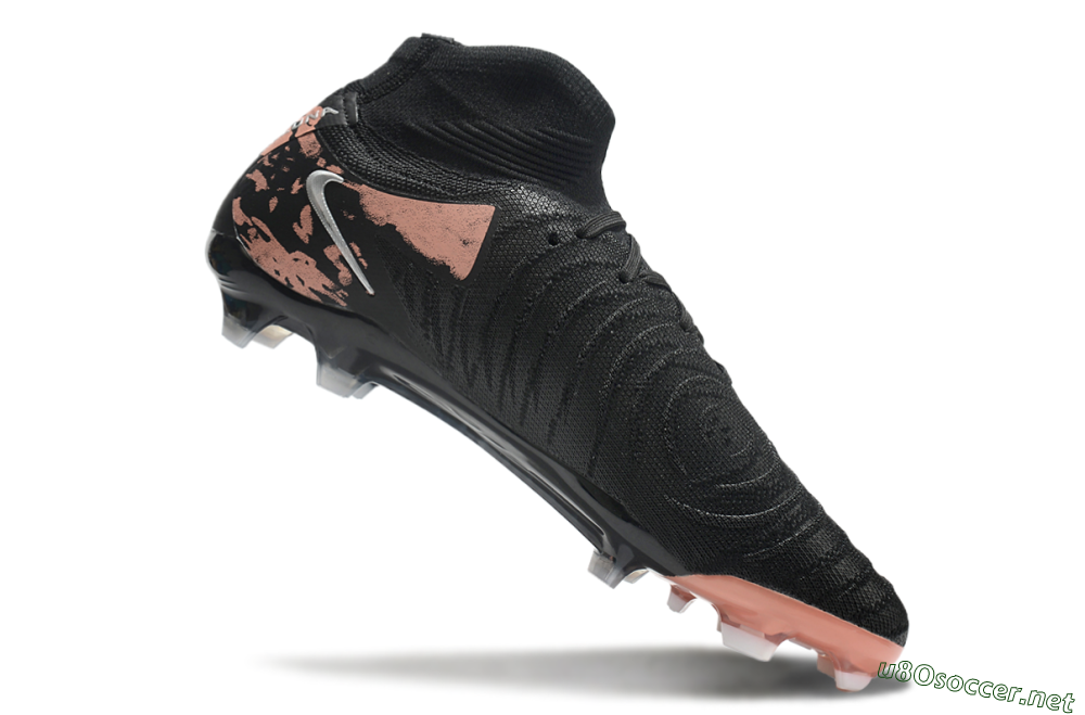 Men's Nike Phantom Luna Elite NU FG Football Boots - Black/White/Red 4