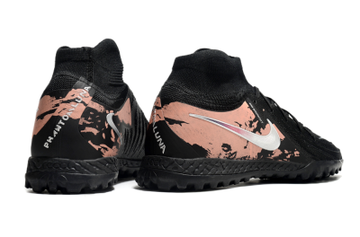 Men's Nike Phantom Luna Elite TF Football Shoes - Black/White/Red
