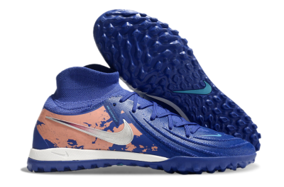 Men's Nike Phantom Luna Elite TF Football Shoes - Blue/White/Red