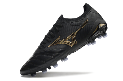 Men's Mizuno Morelia Neo 3 FG Football Boots - Black/Gold
