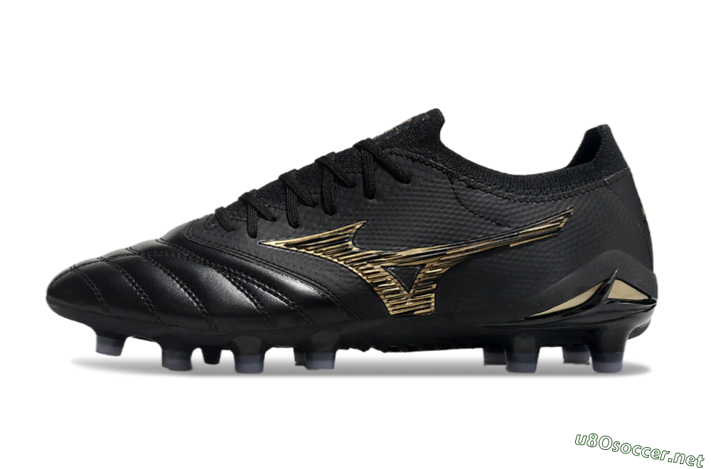 Men's Mizuno Morelia Neo 3 FG Football Boots - Black/Gold 0