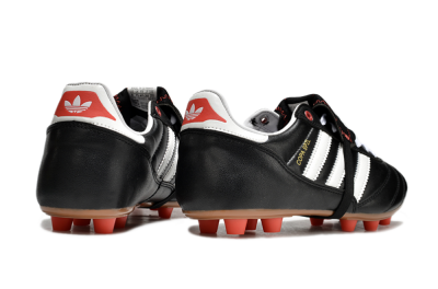 Men's Adidas Copa Mundial FG Football Boots - Black/White/Red