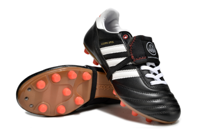 Men's Adidas Copa Mundial FG Football Boots - Black/White/Red