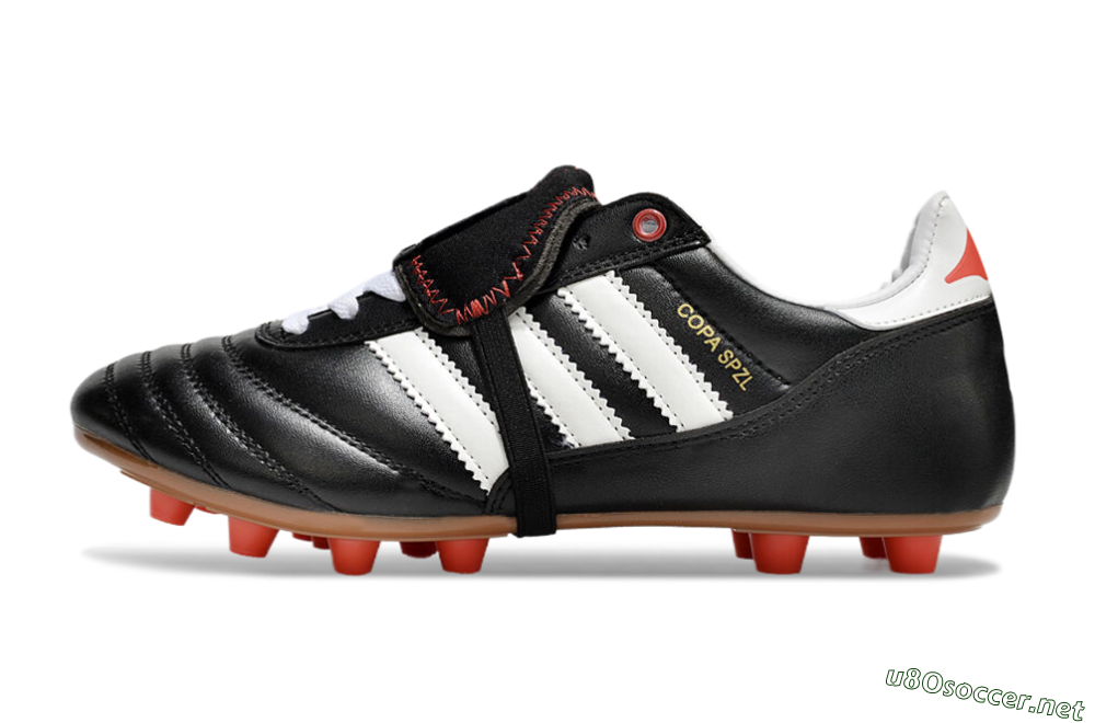 Men's Adidas Copa Mundial FG Football Boots - Black/White/Red 0