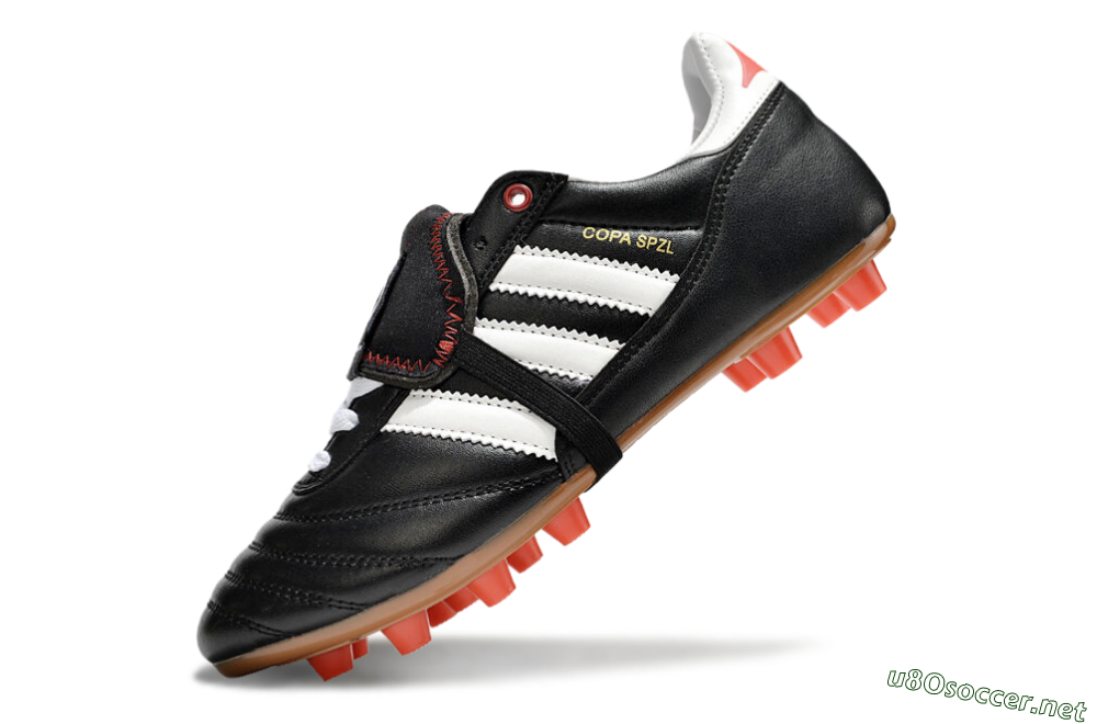Men's Adidas Copa Mundial FG Football Boots - Black/White/Red 5
