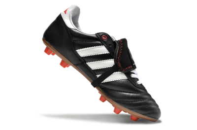 Men's Adidas Copa Mundial FG Football Boots - Black/White/Red