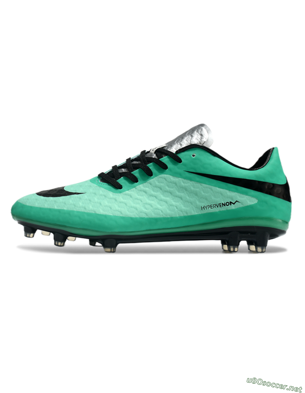 Men's Nike Hypervenom Phantom FG Football Boots - Green/Black/Silver 0