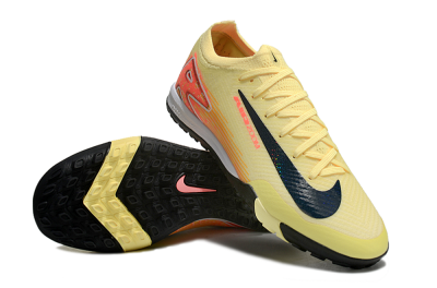 Unisex Nike Air Zoom Mercurial Vapor 16 Elite TF Football Shoes - Yellow/Black/Red
