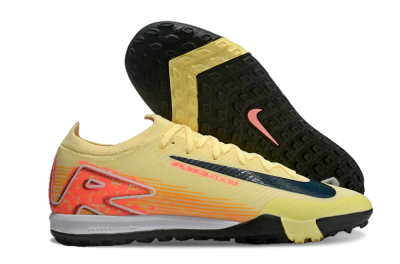 Unisex Nike Air Zoom Mercurial Vapor 16 Elite TF Football Shoes - Yellow/Black/Red