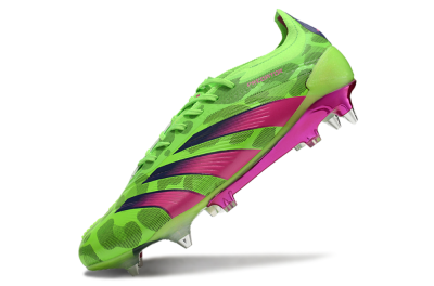 Men's Adidas Predator 24 Elite SG Football Boots - Yellow/Purple/Pink